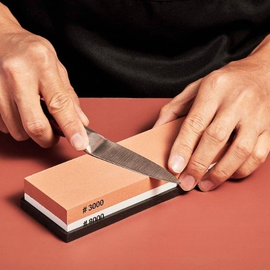 Pierre-à-aiguiser-plaque-marron