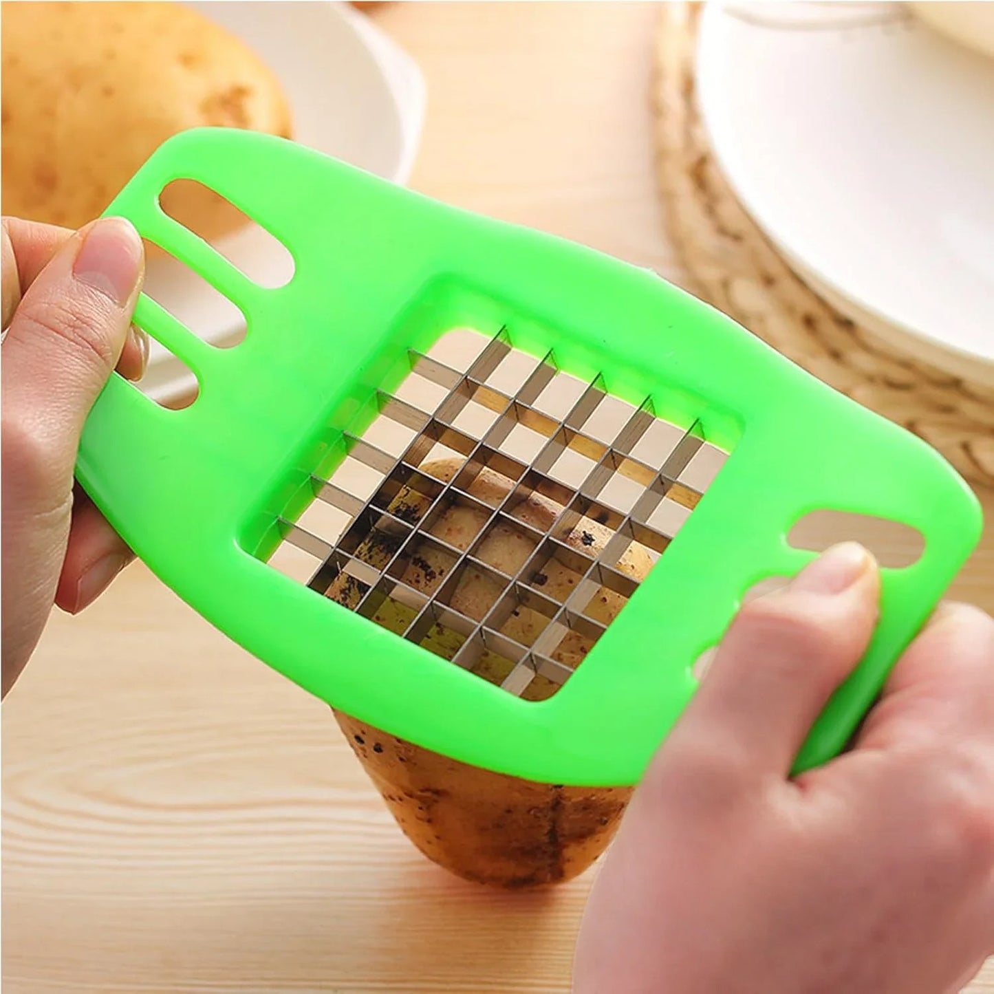 coupe-frite-professionnel-fry-tool-verte