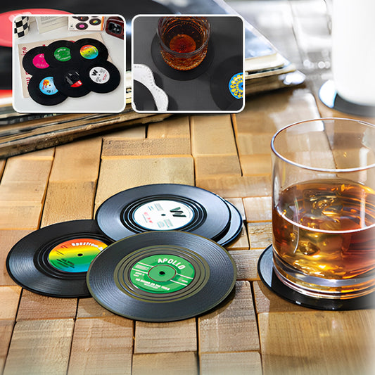 Sous verre-disque