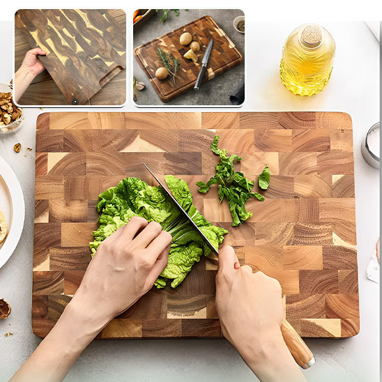 Planche a decouper-Bois huile cuisson