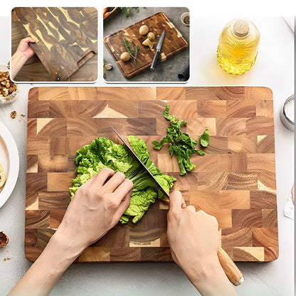 Planche a decouper-Bois huile cuisson
