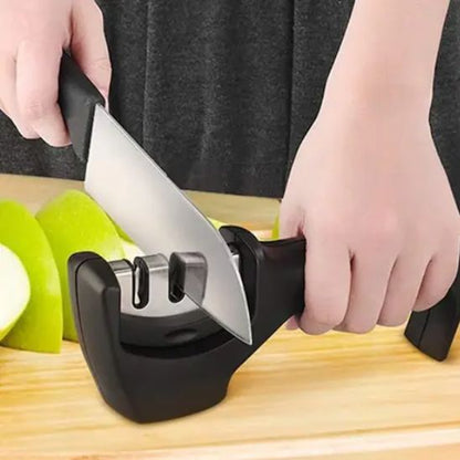 Aiguiseur de Couteaux Noir Professionnel - VICMADJI