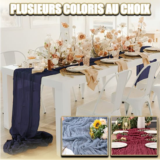 Chemin de Table - manger - CUISINEVERT