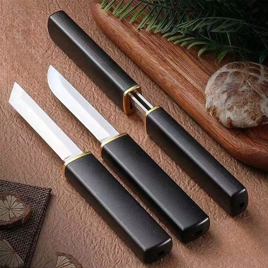 Couteau de cuisine double tranchant - couteau précis solide et efficace-betterave