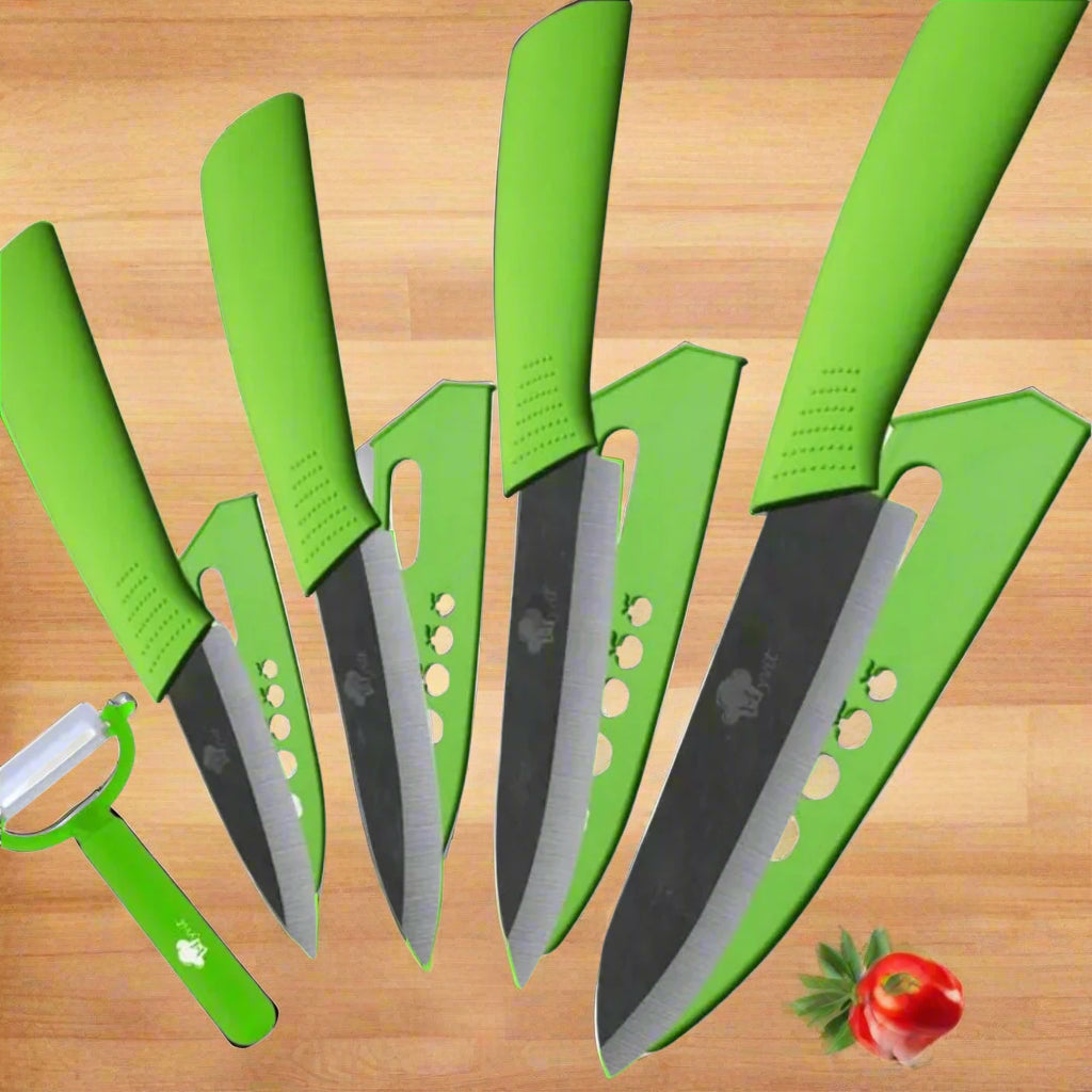couteau-pour-cuisine-ceramique-verte