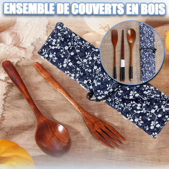 Couvert / en bois