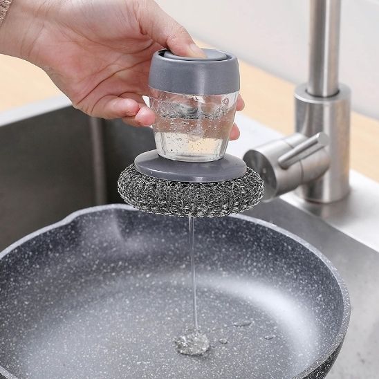 Brosse vaisselle-pompe liquide :