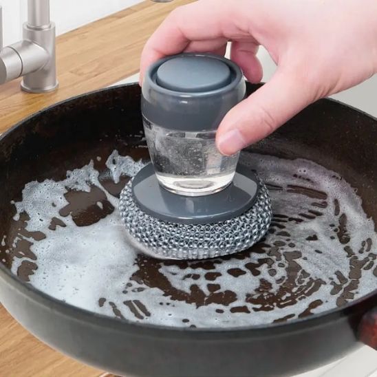 Brosse vaisselle-pompe liquide :