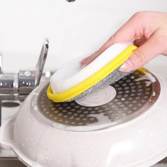 Éponge réutilisable-brosse casserole