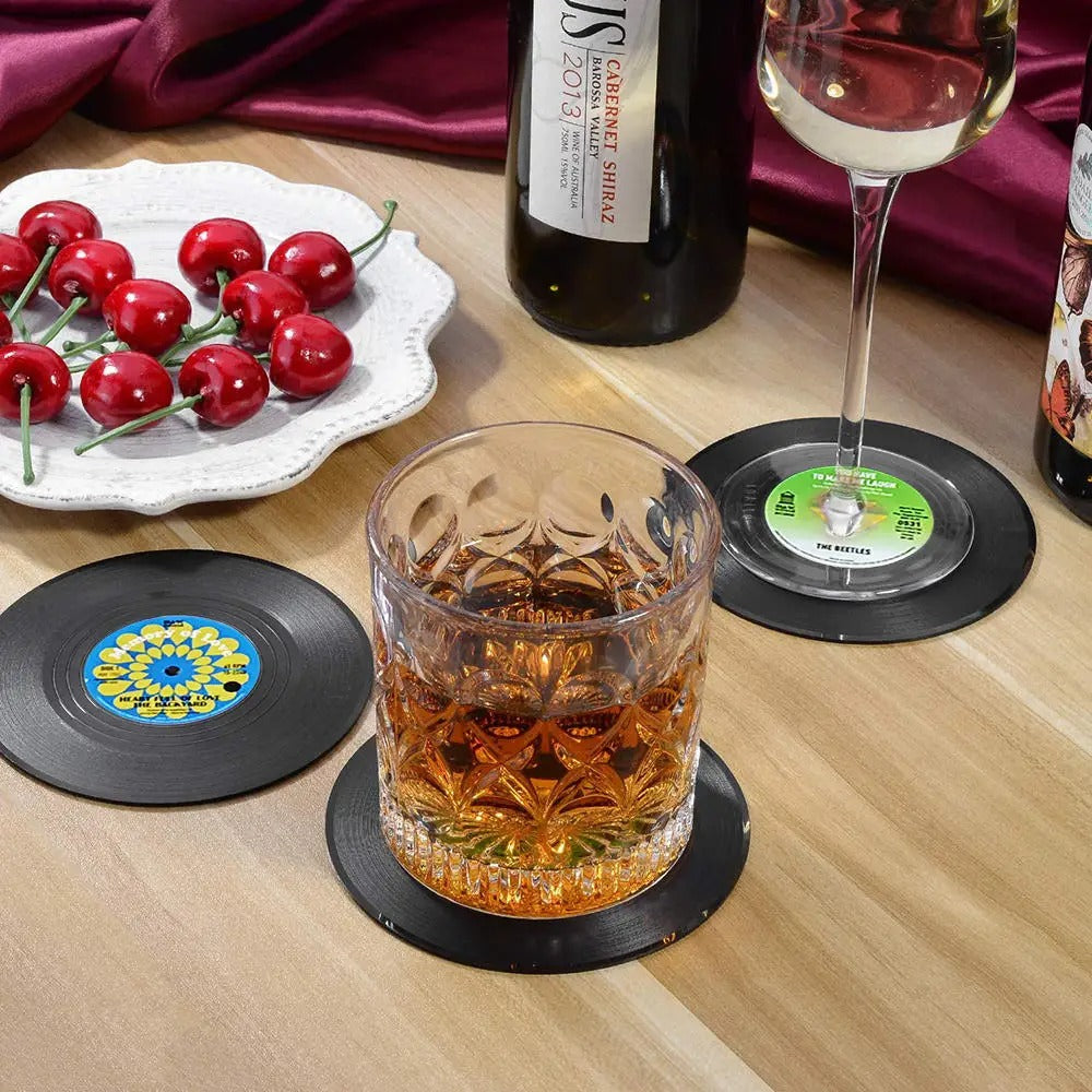 Sous verre-disque