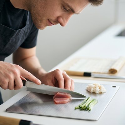 Planche a decouper filet de viande